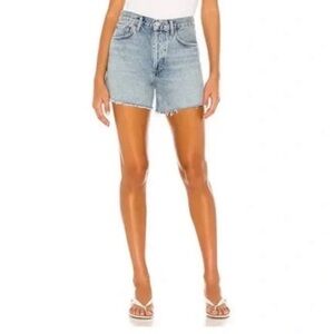 AGOLDE Reese Relaxed Cutoff Shorts in Wonder